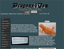 Tablet Screenshot of dragons4you.net